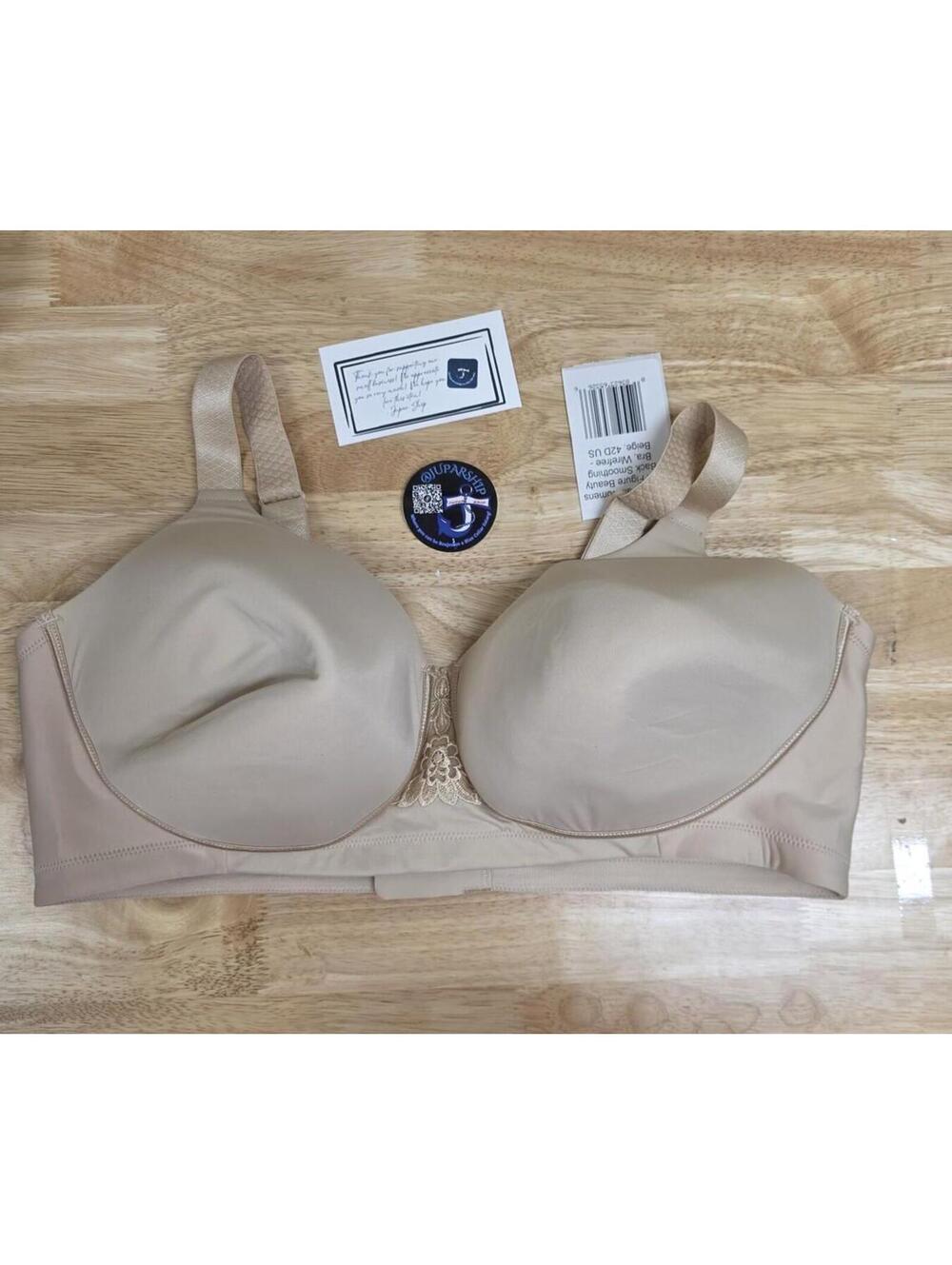 Vanity Fair Women’s Beauty Back Wirefree Bra Beige 42D
